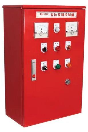 Mild Steel Fire Pump Control Panel, Voltage : 110-380 V