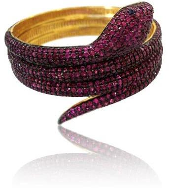 Ruby Bangles, Color : Red