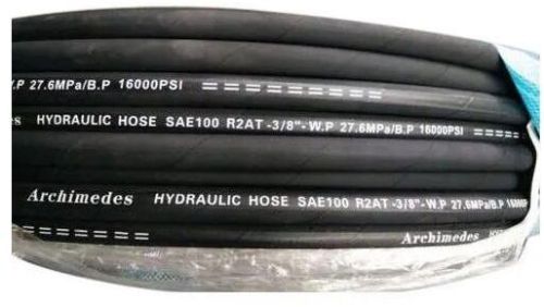 Rubber Pressure Hose, Color : Black