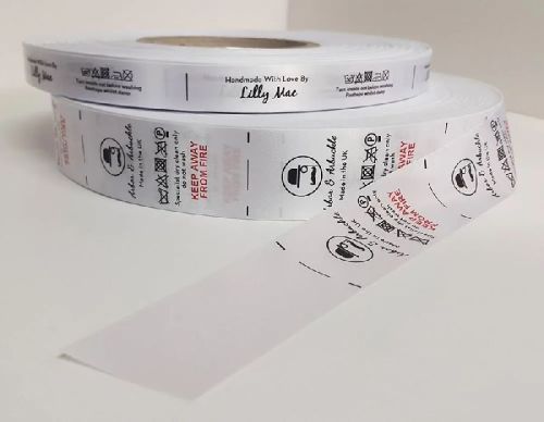 Printed Fabric Label