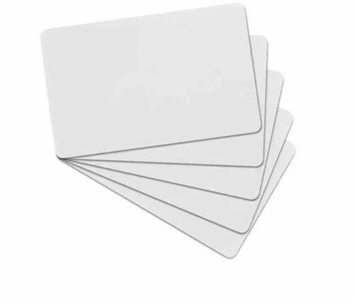 Rectangular Contactless Smart Card, Color : White