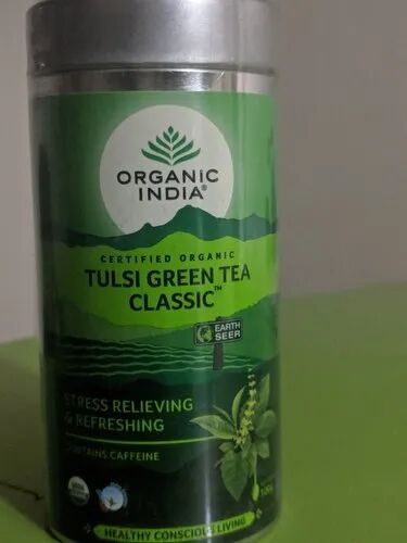 Organic India Green Tea, Packaging Size : 100 Gm