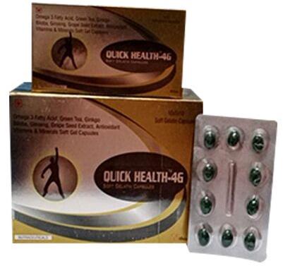 QUICK HEALTH 4G SOFTGEL CAPSULES