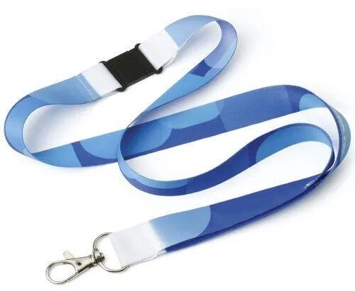 Blue Promotional Lanyard