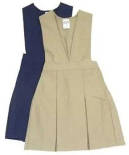 Cotton Girls School Uniform, Size : Small, Medium, Large