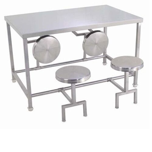 SS Dining Table, Size : 38x38x4mm