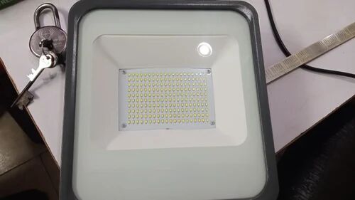 Metal Glass LED Flood Light, For Outdoor, Power : 100W