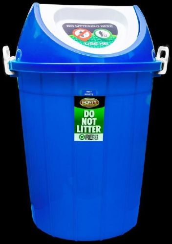 Pedal Plastic Dustbin Drums, For Commercial, Industrial, Residential, Waist Storage, Size : 15x15x12inch