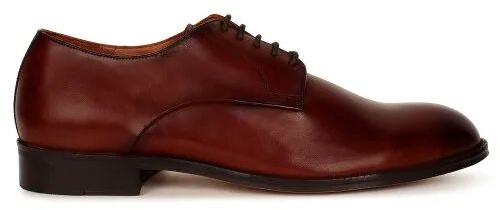 Buwch Leather Derby Shoes, Size : 6-12