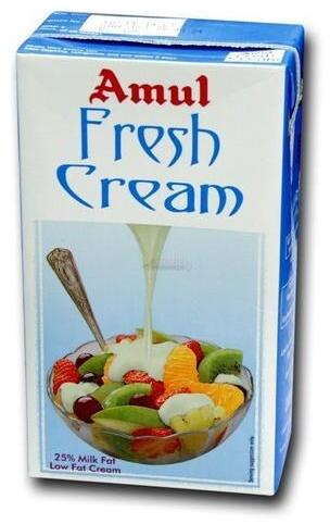 Amul Fresh Cream, Shelf Life : 3-4 Days