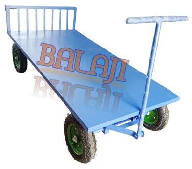 Balaji Mild Steel Material Shifting Trolley, Load Capacity : >400kg