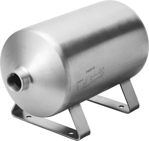 High-alloy Stainless Steel Air Reservoir, Color : Silver