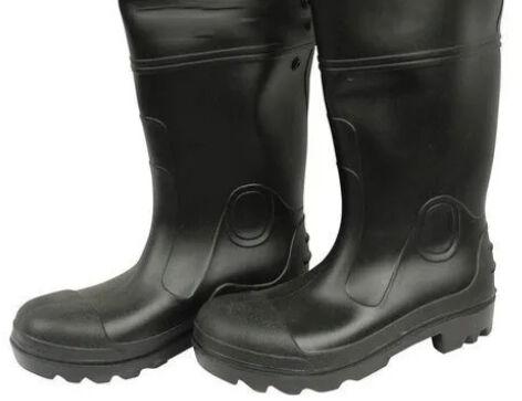 Black PVC Safety Gumboot