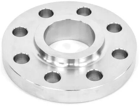 Round Stainless Steel Flanges, Color : Silver