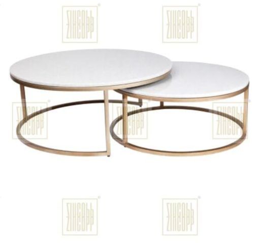 Round Coffee Table Set Of 2, For Restaurant, Hotel, Home, Garden, Style : Modern