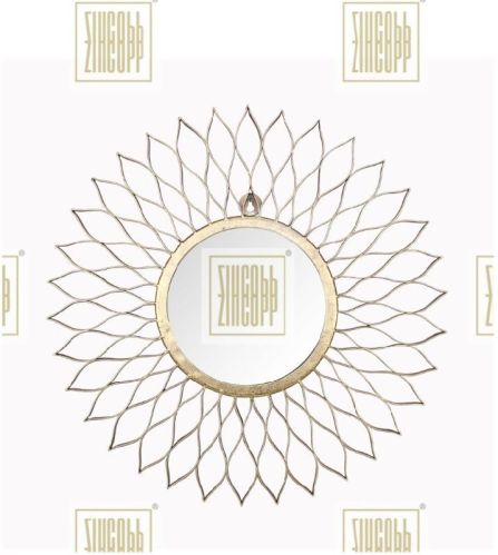 Iron Gold Decorative Wall Mirror, Feature : Attractive Look, Easy To Fit, Fine Finish, Good Strength