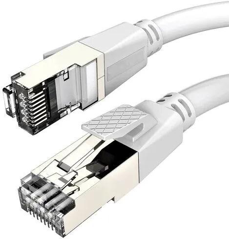 Cat8 Ethernet Cable, Color : WHITE