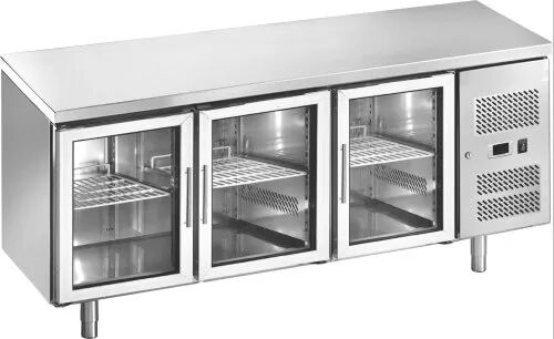 Stainless Steel Back Bar Cooler, Color : Silver