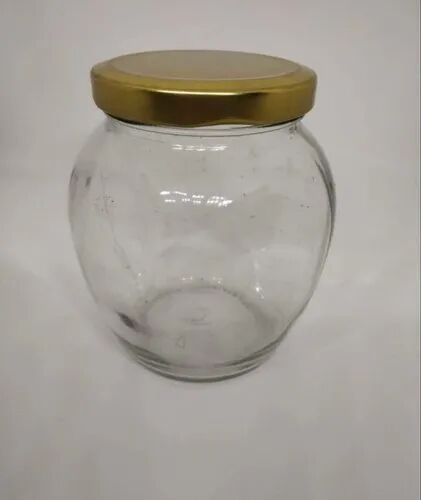 Decorative Glass Jar