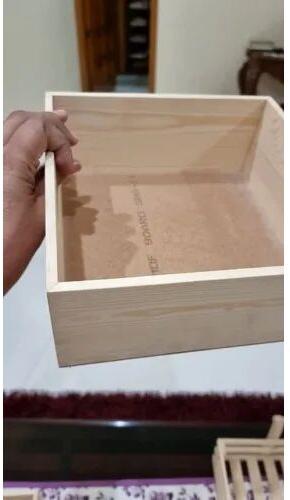 Rectangle Pinewood Box