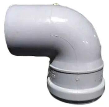 PVC SWR Pipe Elbow, Color : White