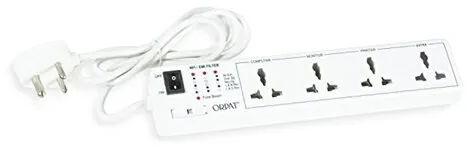 Plastic Extension Cord, Color : White