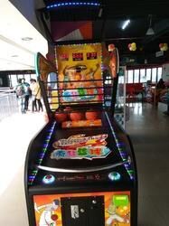 IRON Street Basketball Arcade Game, Color : Black