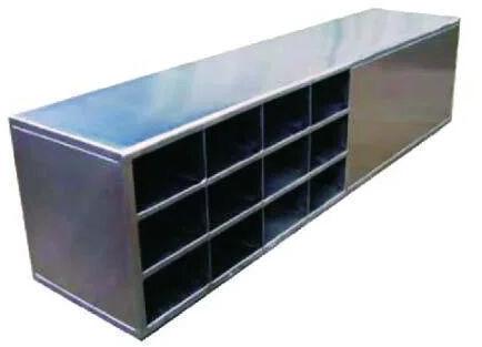 Rectangle Stainless Steel SS Crossover Bench, Length : 1200 Mm