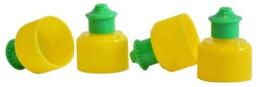 100% Virgin Plastics Pull Push Caps