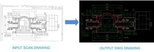 Scan To Autocad Dwg Services