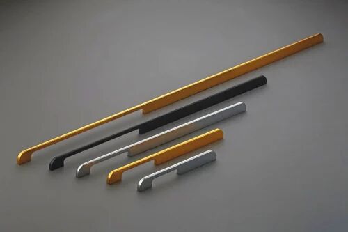 Aluminium Wardrobe Handle, For Kitchen Cabinet, Size/Dimension : 200MM TO 1200MM