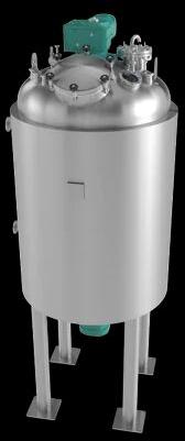 Prerana Indtech Gas Stainless Steel Storage Tank, Color : White