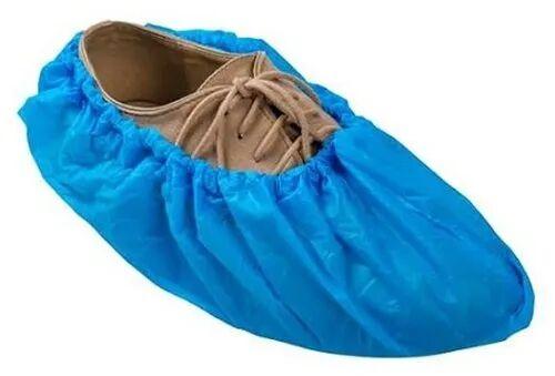 Plastic Shoe Cover, Color : Blue