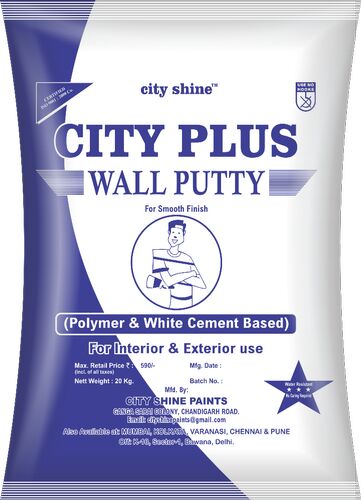 City Plus Wall Putty, Packaging Size : 40 Kg
