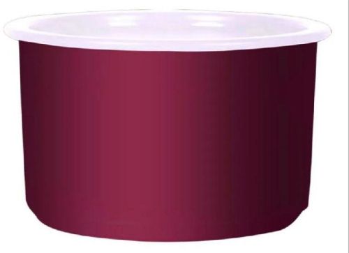 Round Plastic Tupperware Microwave Container, Color : Maroon