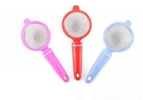 Plastic Tea Strainer, Color : MULTI