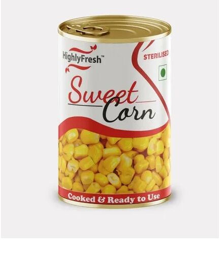 Canned Sweet Corn, Packaging Type : Tin