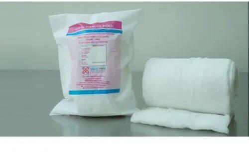 Cotton Gamjee Rolls, Color : White