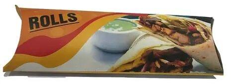 Rectangular Corrugated Paper Roll Box