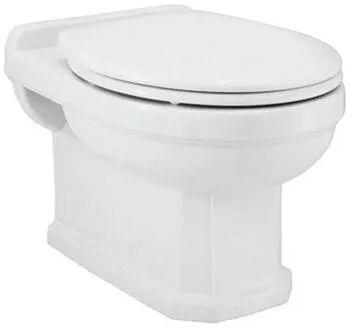 Wall Hung Toilet Seat, Color : White