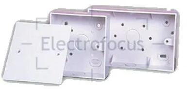 PVC Plastic Electric Boxes, Shape : Square Rectangle