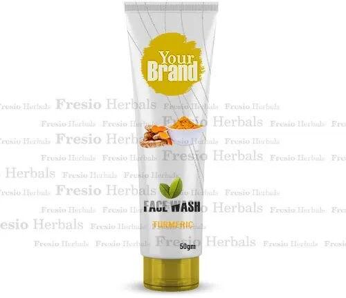 Turmeric Face Wash, For Personal Use, Packaging Type : Tube