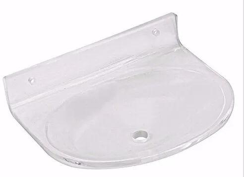 Narayan Transparent Acrylic Soap Dish, Size : 14.5 Cm X 11.5 Cm X 5 Cm