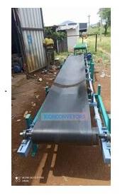 Mild Steel Channel Belt Conveyor, Length : 20-40 Ft