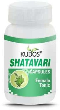 Kudos Shatavari DS Capsule, For Supplement Diet, Packaging Type : Plastic Bottle