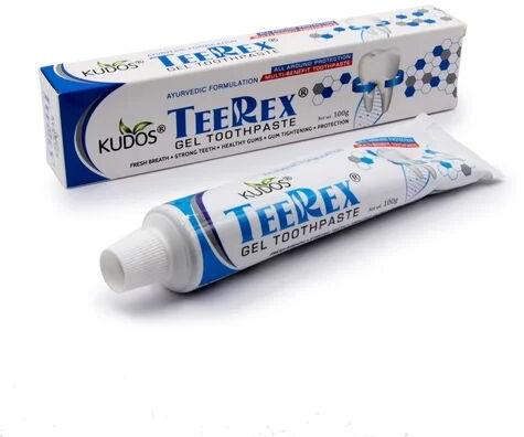 Herbal Kudos Teerex Gel Toothpaste, For Teeth Cleaning, Feature : Anti-Bacterial, Anti-Cavity, Heal Gum Disease