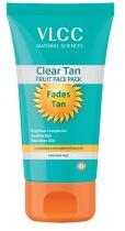 VLCC Clear Tan Fruit Face Pack, For Parlour, Personal, Feature : Fighting Acne