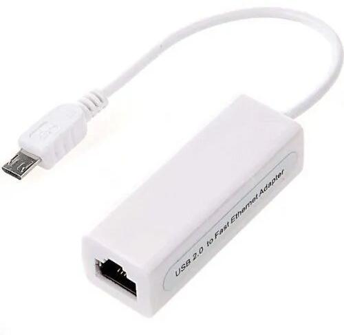 USB Ethernet Adapter, Color : White