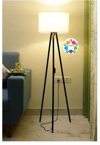 Black Metal Lamp Tripod, Style : Antique