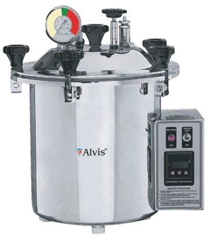 Vertical Metal Portable Autoclave Machine